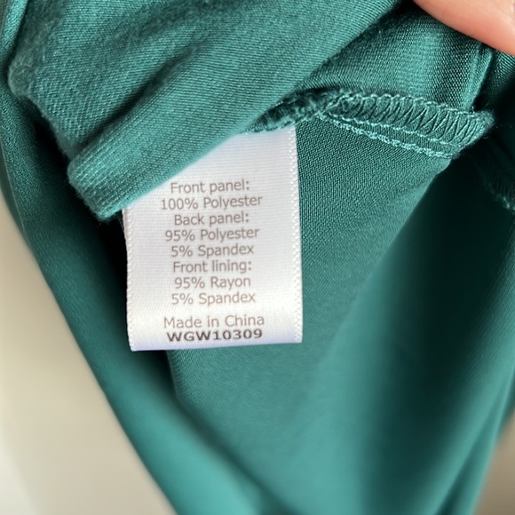 EUC - 41 Hawthorn Clearwater Mixed Material Surplice Blouse (S) - Picture 6 of 10